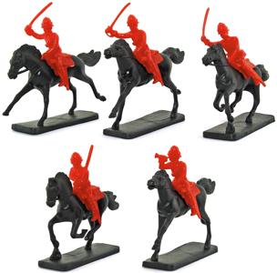 1882 British Cavalry on Campaign Lifeguards (red) (5) 1882 British Cavalry on Campaign Lifeguards (red) (5) #18231