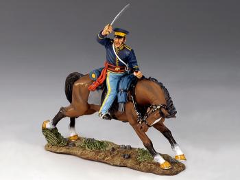 Image of Mounted U.S. Dragoon with Sword--RETIRED -- End-of-the-Run Remainders!