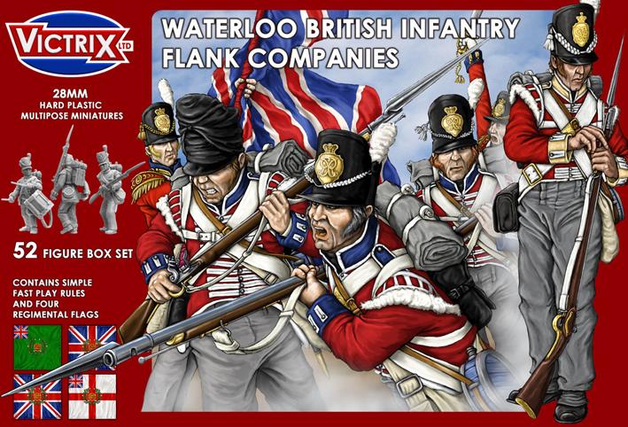 Waterloo British Infantry Flank Company--52 figures #1