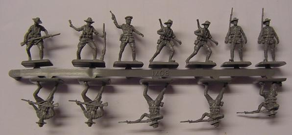 WWI ANZAC Infantry--48 figures. #1