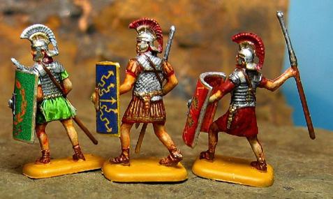 Flavian era Roman Legionaries mid-1st AD to early 2nd AD--45 figures. #2