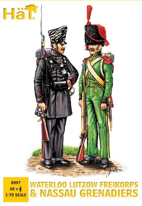 Lutzow Freikorps and Nassau Grenadiers--48 figures #1