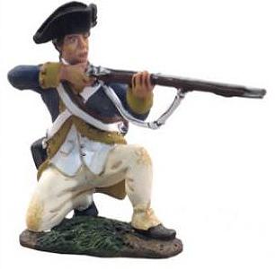 Continental Line New York/New Jersey Kneeling Firing #1--single figure--RETIRED--LAST ONE!! Continental Line New York/New Jersey Kneeling Firing #1--single figure--RETIRED--LAST ONE!! #19200