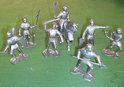 Medieval Knights (21 pcs - silver) RETIRED #1