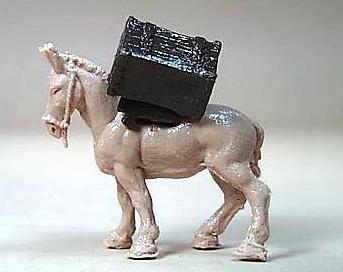 Pack Mule Train 2 Mules and 2 loadsRETIREDLAST ONE!! REPMT1