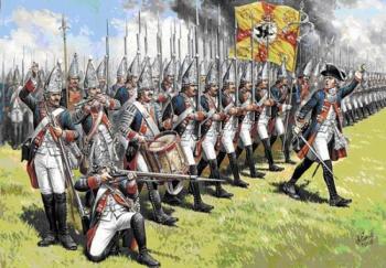 Image of 1/72 Prussian Grenadiers of Frederick II The Great XVIII AD--41 figures in 11 poses