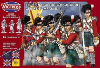 Image of Napoleonic Highlander Centre Companies--60 figures