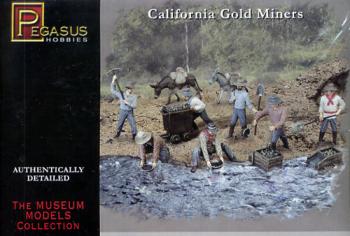 California Gold Miners (21 pcs)--1:48 scale California Gold Miners (21 pcs)--1:48 scale #20189