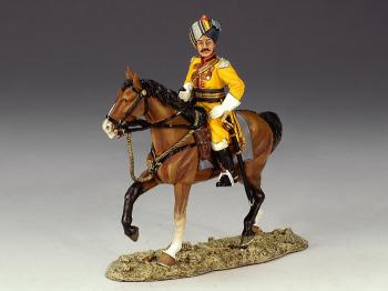 Image of Skinner's Horse British Officer--single mounted figure