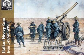 WWII Italian Heavy Gun 149/40 (10pcs)--AWAITING RESTOCK. WWII Italian Heavy Gun 149/40 (10pcs)--AWAITING RESTOCK. #20335