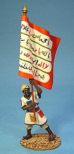 Image of Mahdist with Flag--single figure--RETIRED. - LAST ONE! 
