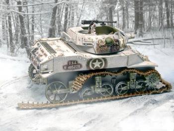 Image of M8 Stuart 75mm Howitzer--Winter--RETIRED--LAST ONE!!