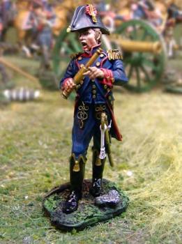 Image of French Guard Commander--single figure--RETIRED--LAST ONE!!
