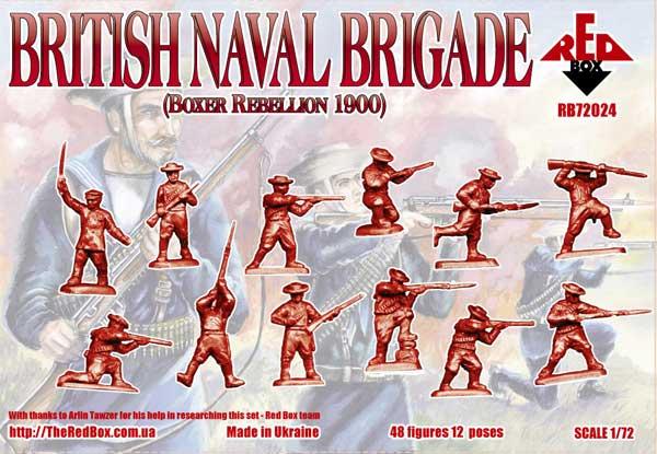British Naval Brigade (Boxer Rebellion, 1900)--48 figures in 12 poses--EIGHT IN STOCK. #2