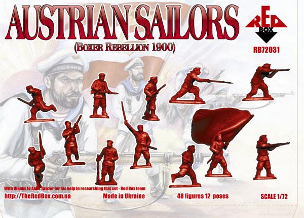 Austrian Sailors (Boxer Rebellion 1900)--48 figures in 12 poses #2
