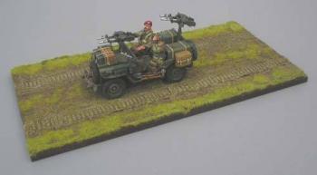 Image of Tank tracks--four 6" x6" square  bases--restock 2-3 months