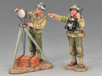 Image of U.S. Navy Beachmaster Set--two figures--RETIRED--LAST ONE!!