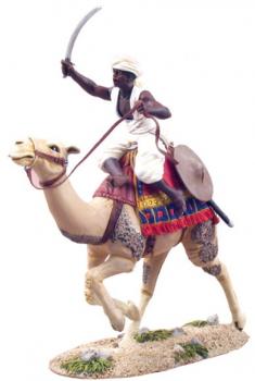 Image of Mahdist Mounted On Camel Charging #1--2 piece set--RETIRED. - LAST ONE! 
