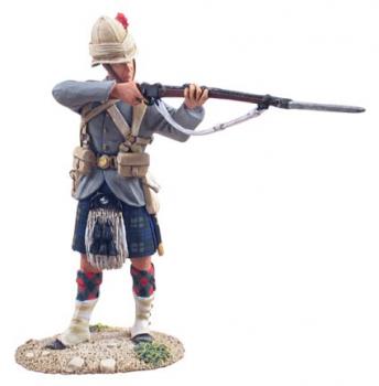 Image of British 42nd Highlander Standing Firing #1--single figure--RETIRED--LAST ONE!!