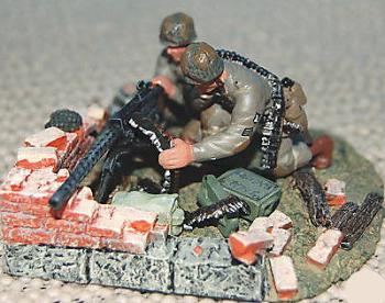 Image of U.S. 101st Airborne 60mm Mortar Crew--RETIRED--LAST ONE!!