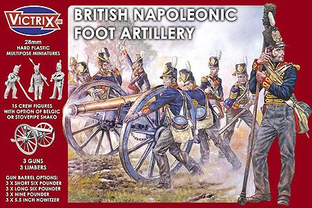 British Napoleonic Foot Artillery (15 Figures) #1