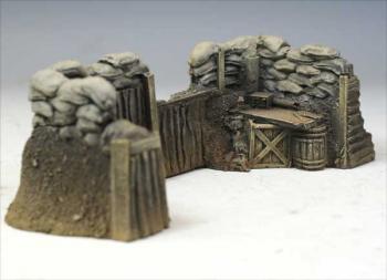 Image of Trench Command Section (6 in. l x 3 in. w x 2 in. h)--RETIRED--LAST ONE!!