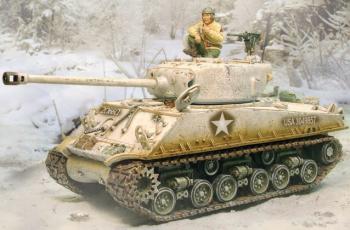 Image of Winter American M4A3E8 Easy Eight Sherman--RETIRED--LAST ONE!!