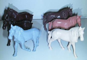 Image of Farm/Wagon Horses (6 pcs, SP) color varies