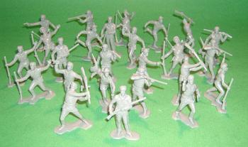 Image of Boonesboro Pioneers (25 pcs - gray)--RETIRED