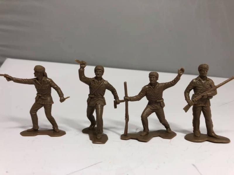 Boonesboro Pioneers (25 pcs in 7 poses- Brown) -RETIRED - PL-1230BR ...