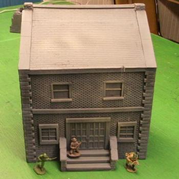Government Building, Grey Finish (12.5 L x 7 deep x 15 high) -- AWAITING RESTOCK/PREORDER NOW! Government Building, Grey Finish (12.5 L x 7 deep x 15 high) -- AWAITING RESTOCK/PREORDER NOW! #22052