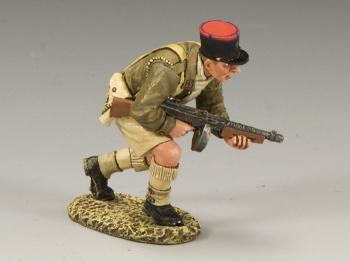 Image of FFL Officer with Tommy Gun--single figure--RETIRED.