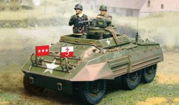 Image of M20 Patton Vehicle with 2 figures--RETIRED--LAST ONE!!