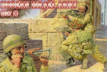 Image of Modern Israel Army (Set 1)--48 figures in 12 poses