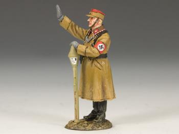 Image of Volksturm Heil Hitler--a Volksturm volunteer figure salutes--RETIRED.