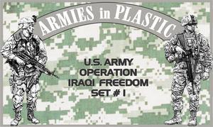 1:32 Figures Armies In Plastic 5578 U.S Operation Iraqi Freedom Marines 