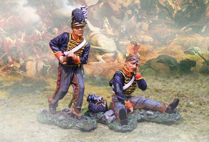 British RHA Artillery Wounded & Loader--two figures--RETIRED--LAST ONE!! #1