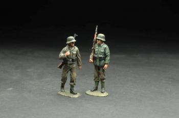 Image of Achtung!--two German guards