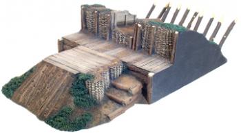 Image of 18th/19th Century Redoubt Section, Artillery Emplacement--BACK IN STOCK!