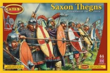 Image of Gripping Beast Plastic Saxon Thegns--44 figures.