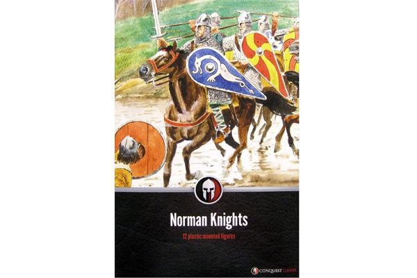 Conquest Games Plastic Norman Knights--12 plastic mounted figures #1
