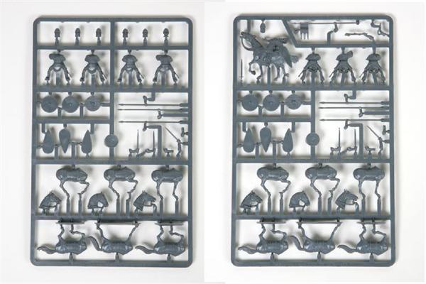Conquest Games Plastic Norman Knights--12 plastic mounted figures #3