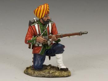 Image of Ludhiana Sikhs Regiment Kneeling Ready (Matt)--single figure--RETIRED--LAST TWO!!