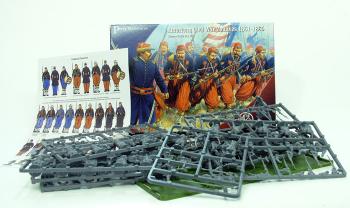 Image of American Civil War Zouaves, 1861-65--forty-two 28mm plastic figures