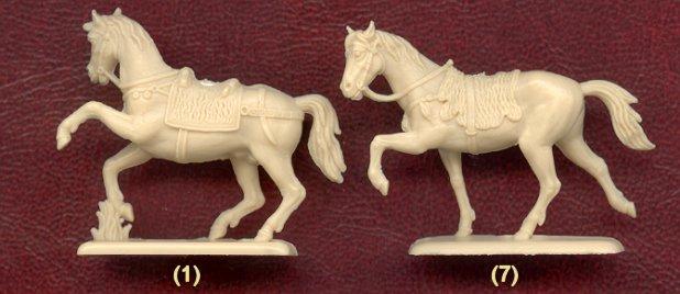 Celtic Cavalry (I-II cent.)--15 mounted figures & 2 foot figures in 5 poses & 15 horses--RETIRED--Limited Availability. #3