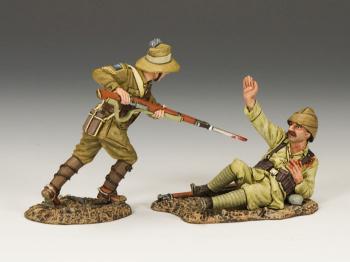 Image of Surrender or Die!--Wounded Turk & dismounted Australian Lighthorseman--RETIRED.
