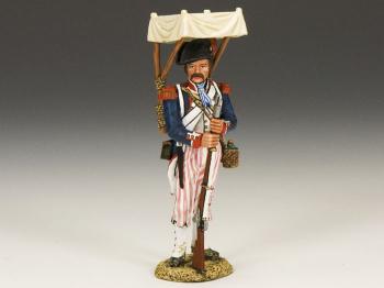Napoleonic French Soldier with Sun Canopy--single figure--RETIRED--LAST ONE!! Napoleonic French Soldier with Sun Canopy--single figure--RETIRED--LAST ONE!! #23031