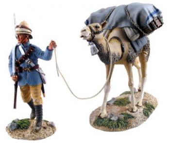 Image of British Camel Corps Trooper and Pack Camel #1--2 piece set--One left!.