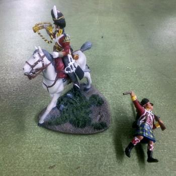 Image of Forward Gordon's #2--Scots Grey Bugler and Gordon Highlander--3 piece set--RETIRED--LAST ONE!!