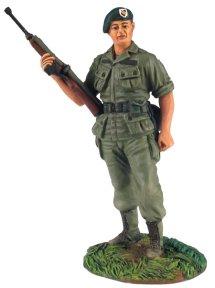 Image of U.S. Army Special Forces Green Beret, 1966--single figure--RETIRED--LAST ONE!!